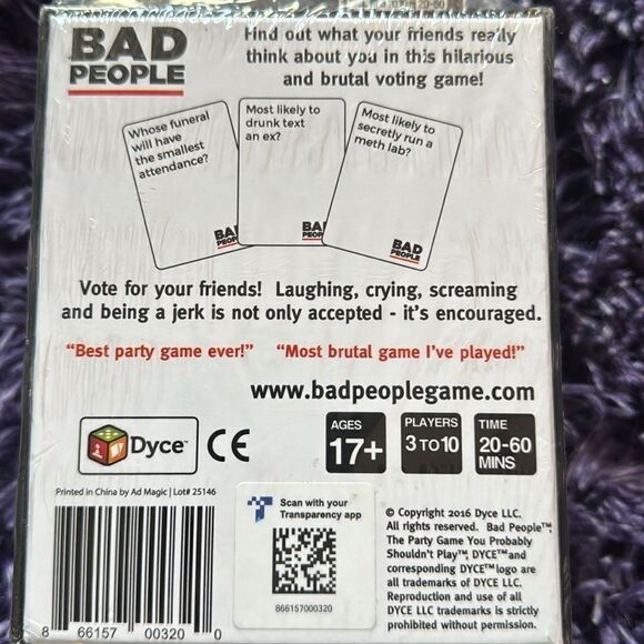 Bad People  party game - Picture 4 of 6